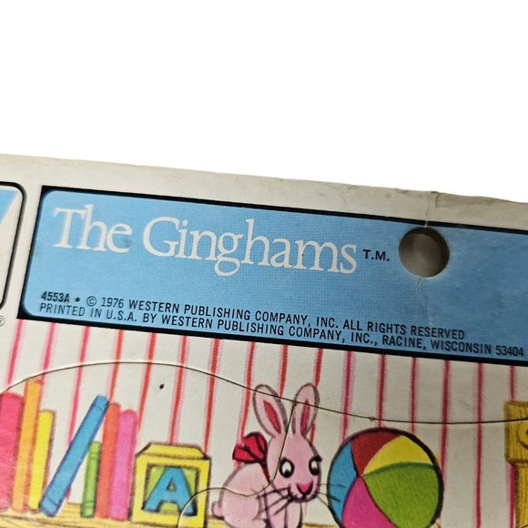 1976 The Ginghams frame-tray puzzle - Picture 3 of 6